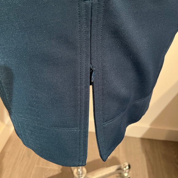 ZAC POSEN - Size 2 - Teal Cap Sleeve Sheath Dress - Picture 3 of 5